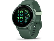 Смарт часовници Garmin vívoactive® 6 - Metallic Jasper Green с Jasper Green каишка