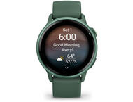 Смарт часовници Garmin vívoactive® 6 - Metallic Jasper Green с Jasper Green каишка