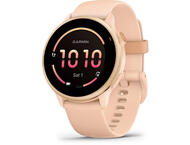 Смарт часовници Garmin vívoactive® 6 - Metallic Pink Dawn с Pink Dawn каишка 