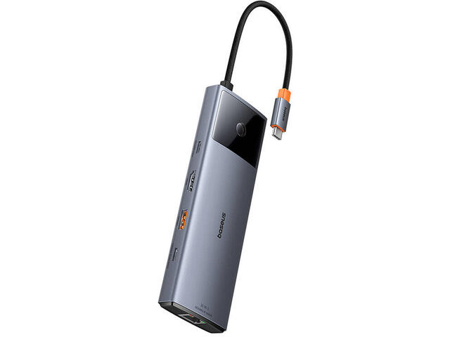 USB Хъб Baseus 10 в 1 Metal Gleam II Series