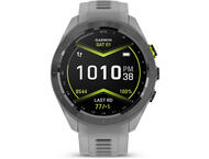 Смарт часовници Garmin Approach® S70 - 42 мм черен керамичен безел с Powder Grey силиконова каишка