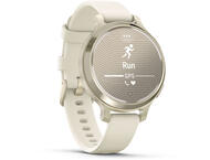 Смарт часовници Garmin Lily® 2 Active, Lunar Gold с Bone силиконова каишка
