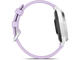 Смарт часовници Garmin Lily® 2 Active, Silver с Purple Jasmine силиконова каишка 