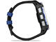 Смарт часовници Garmin Instinct 3 – 50 мм, Solar - Whitestone с Black/Bolt Blue каишка