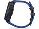 Смарт часовници Garmin Instinct 3 – 45 мм, AMOLED - Black с Bolt Blue/Black каишка 