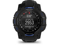 Смарт часовници Garmin Instinct 3 – 50 мм, AMOLED - Black с Black/Bolt Blue каишка 
