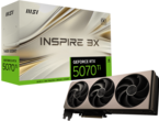 Видео карти MSI GeForce RTX 5070 Ti 16G INSPIRE 3X OC