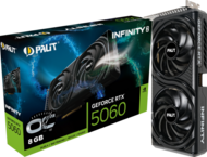 Видео карти Palit GeForce RTX 5060 Infinity 2 OC 8GB