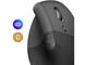 Мишки Logitech Lift Vertical Ergonomic Mouse for Business, Graphite