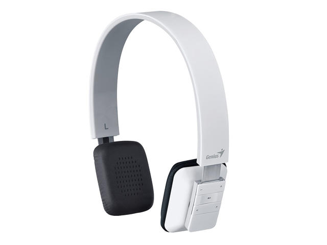 Слушалки Genius HS-920BT, в бяло