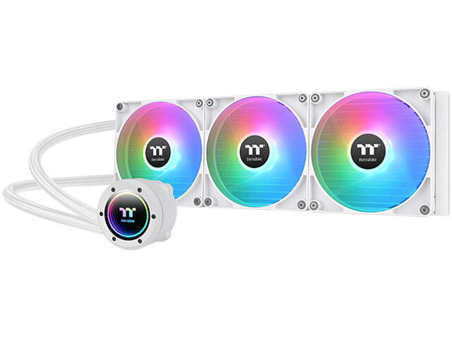Охладители Thermaltake TH420 ARGB Sync V2 CPU Liquid Cooler Snow Edition, Нарушена опаковка
