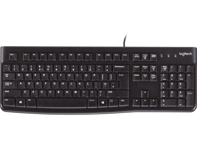 Клавиатури Logitech Keyboard K120 - US INTL - EER