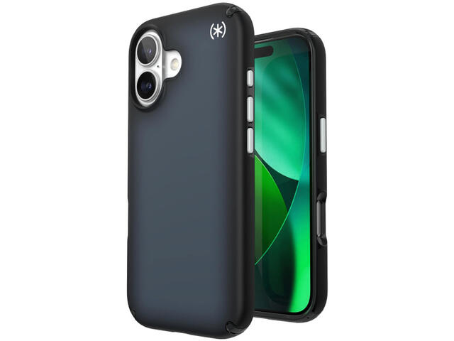 Калъфи Speck iPhone 17 Presidio LUX +MS Black Fade/Slate Grey/White 