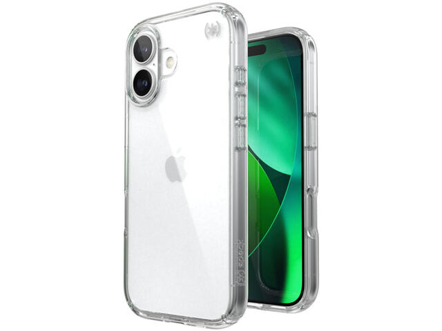 Калъфи Speck iPhone 17 Presidio Perfect-Clear / Clear /Silver