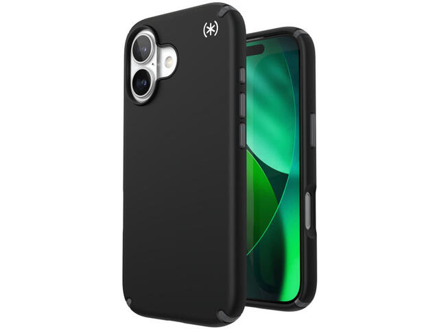 Калъфи Speck iPhone 17 Presidio2 Pro, MagSafe, Black/Slate Grey 