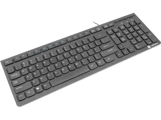 Клавиатури Natec Discus 2 SLIM US Layout, Black