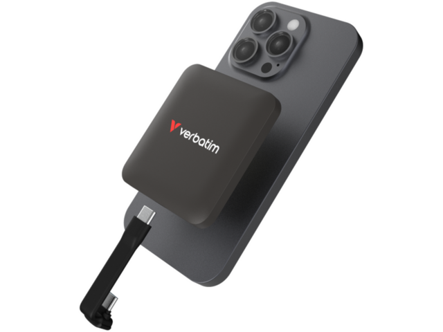 Външни SSD 1TB Verbatim SnapBack SSD Mocha Metallic