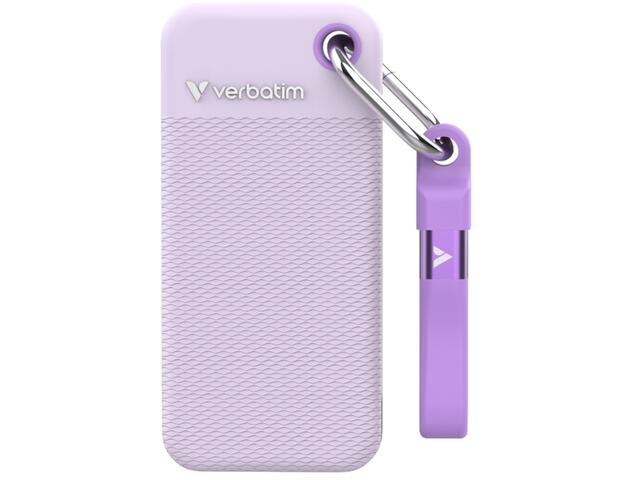 Външни SSD 2TB Verbatim Pocket SSD Purple
