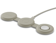 Зарядни устройства Satechi OntheGo 3-in-1 Wireless Charger - Sand