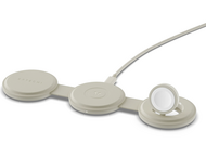 Зарядни устройства Satechi OntheGo 3-in-1 Wireless Charger - Sand