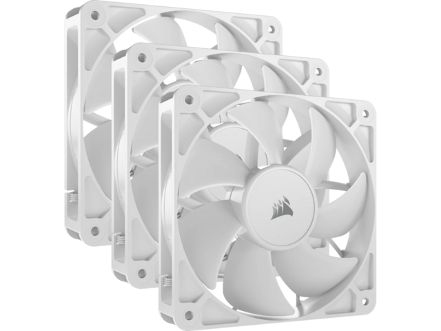 Вентилатори Corsair RS120 PWM White Triple Pack