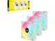 Вентилатори Corsair iCUE LINK QX120 RGB White Starter Kit