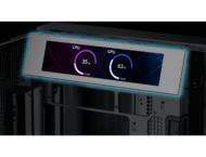 Части и аксесоари Xigmatek Екран за кутия 9 inch LCD Screen Kit for Pano II Series - Black