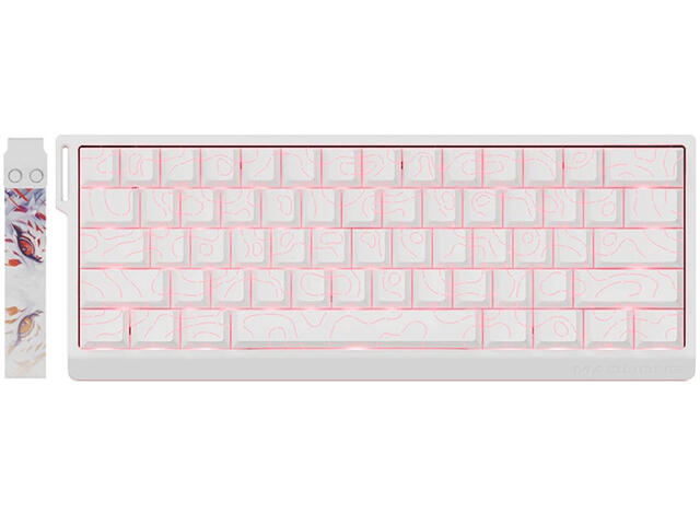 Клавиатури Madlions MAD 60 PRO - White, 8K, Gateron Jade Customized [Linear]
