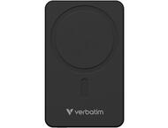 Външни батерии Verbatim Charge ‘n’ Go Essentials Power Bank Magnetic Wireless 5000mAh, Black