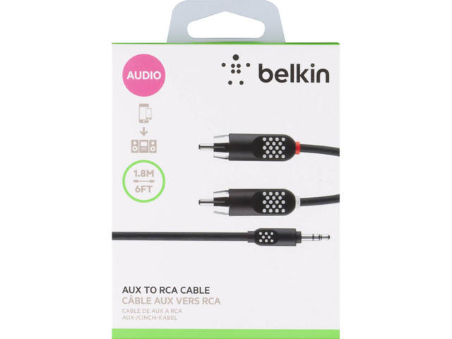 Кабели и Адаптери BELKIN стерео аудио кабел: 1.8м