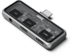 USB Хъб Satechi Mobile XR Hub with dual USB-C and Audio - Space Gray