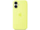 Калъфи Apple iPhone 17 Silicone Case with MagSafe - Neon Yellow