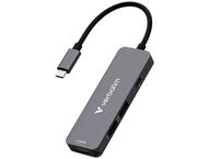 USB Хъб Verbatim USB-C Essentials Multiport Hub 4 Port