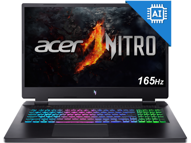 Лаптопи Acer Nitro 17 (AN17-42), Леки драскотини по горния капак