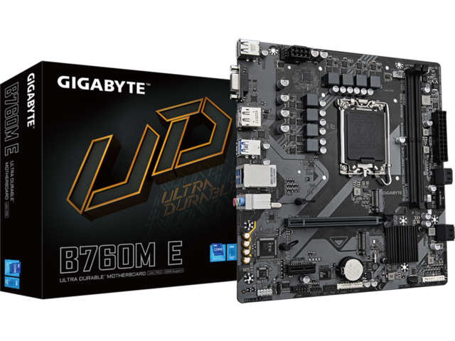 Дънни платки GIGABYTE B760M E
