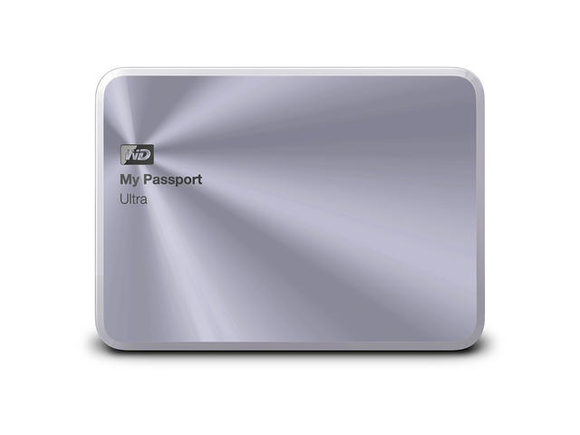 Външни HDD 1TB  WD My Passport Ultra Metal USB 3.0, сребрист