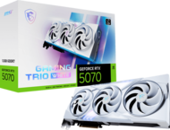Видео карти MSI GeForce RTX 5070 12G GAMING TRIO White