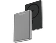Външни батерии Dviced Qi2 Ultrathin MagSafe Power bank 5000mAh, Black/Grey