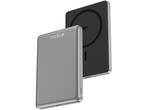 Външни батерии Dviced Qi2 Ultrathin MagSafe Power bank 5000mAh, Black/Grey