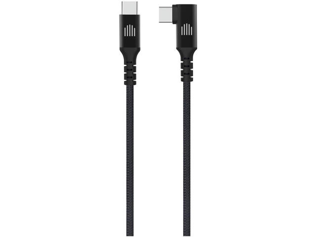 Кабели и Адаптери Dviced Angled Braided cable USB-C to USB-C 1.25m