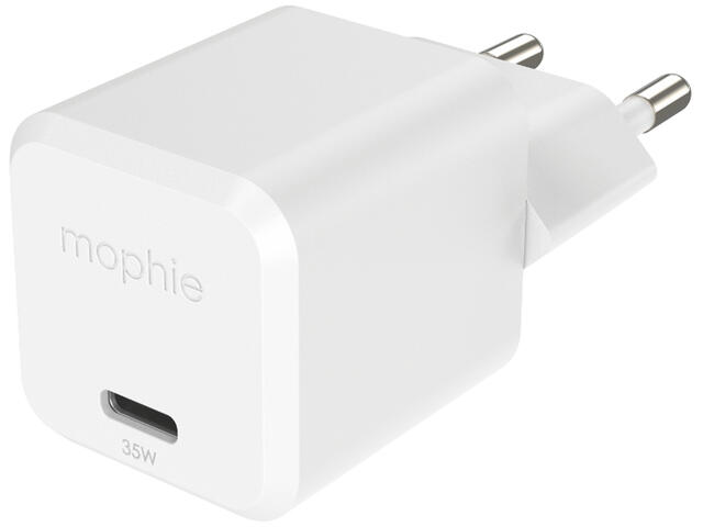 Зарядни устройства Mophie 20W USB-C PD wall adapter EU - White