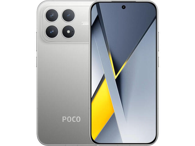 Смартфони Xiaomi Poco F8 Pro - 12GB RAM / 256GB, Titanium Silver