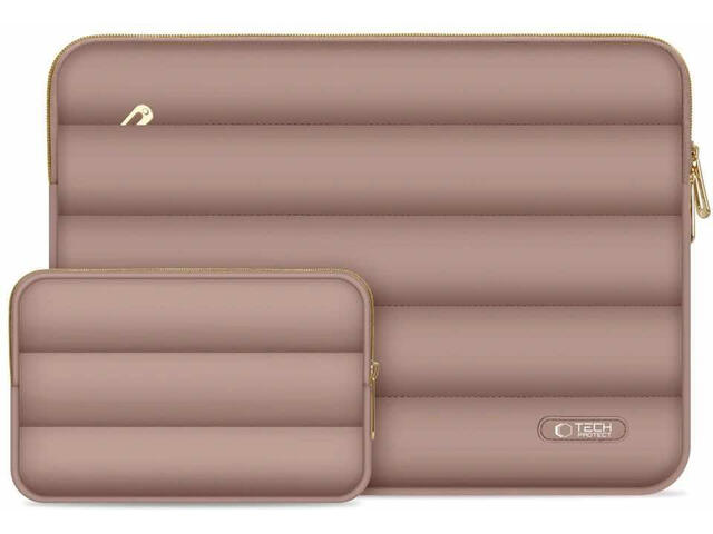 Чанти за Лаптопи Tech-Protect Puffy Laptop Sleeve 16", кафяв