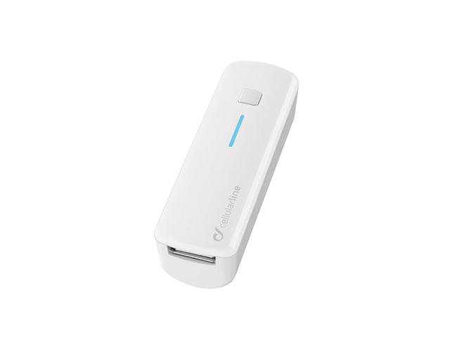 Външни батерии Cellular line 2200 mAh, бяла