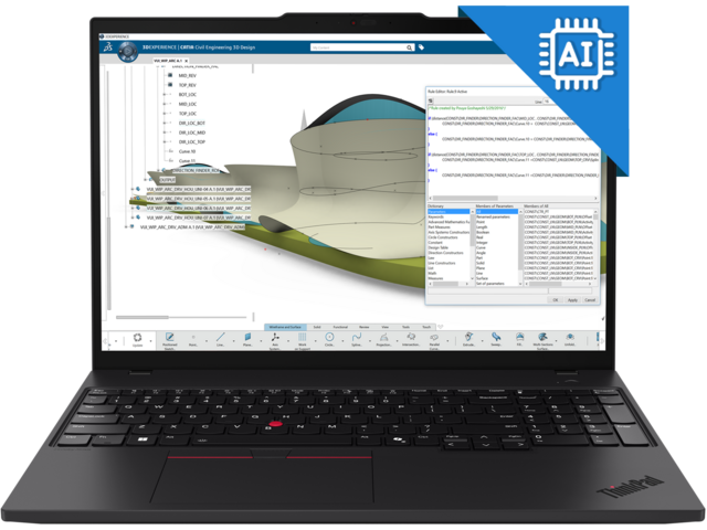 Лаптопи Lenovo ThinkPad P16s Gen 4