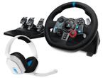 Волани и симулатори Комплект Logitech G29 Driving Force и слушалки Logitech Astro A10