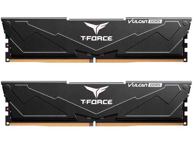 Оперативна памет 32GB (2x16GB) DDR5 6000 MT/s TeamGroup T-Force Vulcan Black