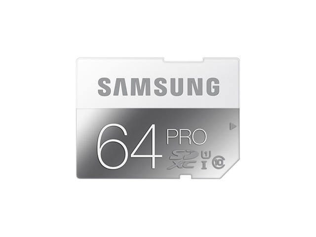 Карти памет 64GB SD карта Samsung Pro Class 10