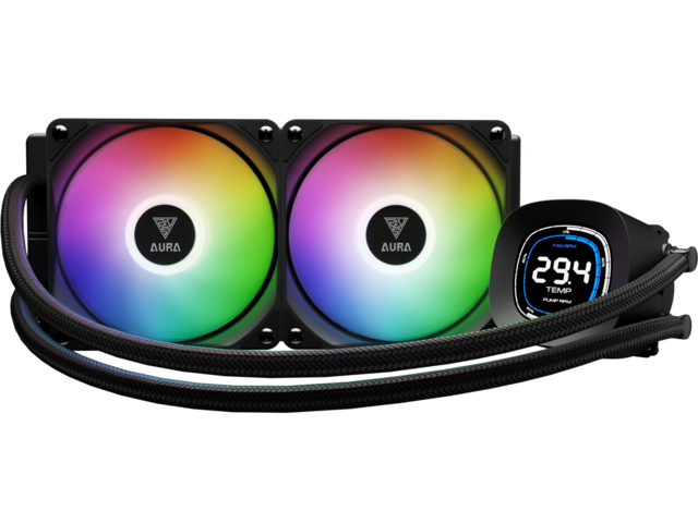 Охладители Gamdias AURA GL240 DIGITAL