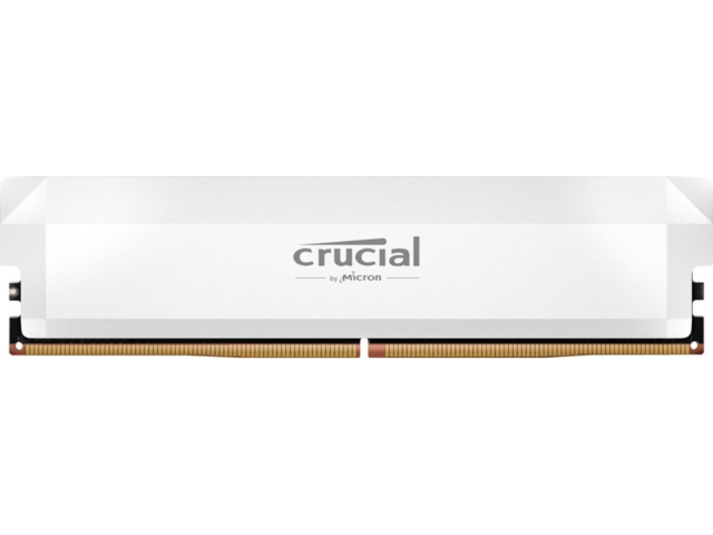Оперативна памет 16GB DDR5 6400 MT/s Crucial Pro OC White